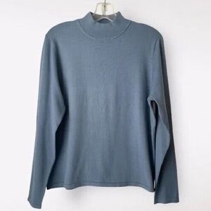 Pendleton Silk Blend Blue Sweater
